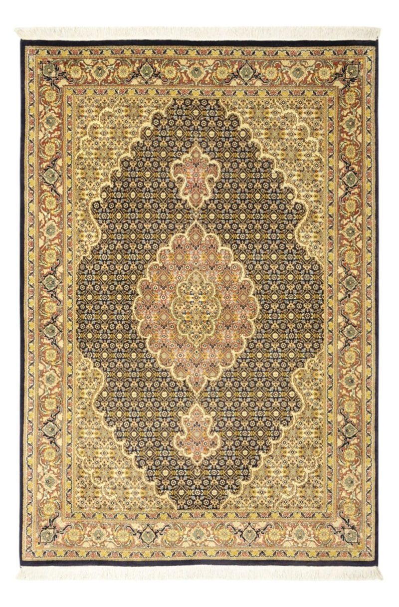 Perserteppich - Täbriz - Royal - 148 x 100 cm - dunkelblau