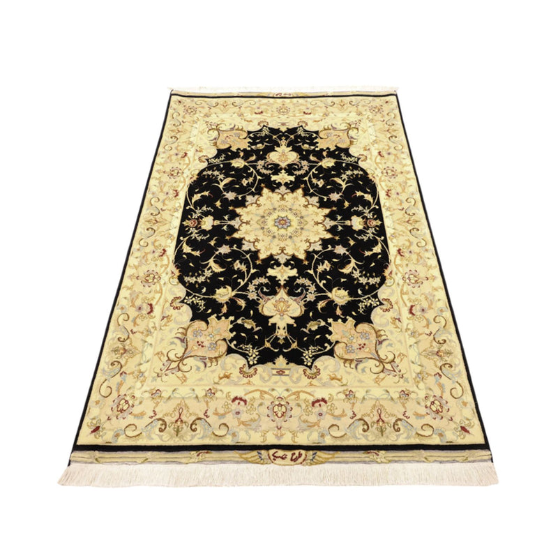 Perserteppich - Täbriz - Royal - 152 x 99 cm - dunkelblau