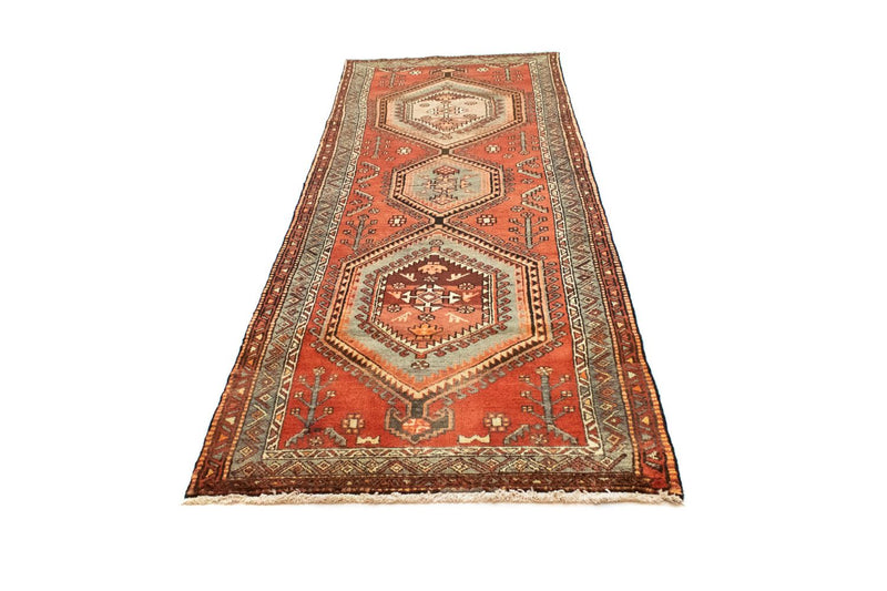 Perserteppich - Nomadic 292 x 98 cm - orange