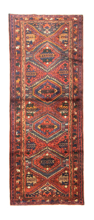 Perserteppich - Nomadic 260 x 100 cm - braun