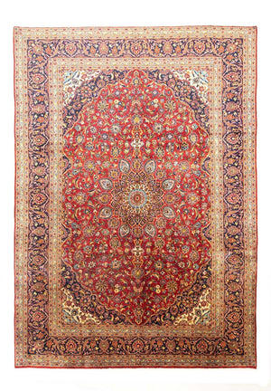 Perserteppich - Keshan 407 x 292 cm - rot