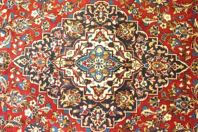 Perserteppich - Keshan 356 x 251 cm - rot