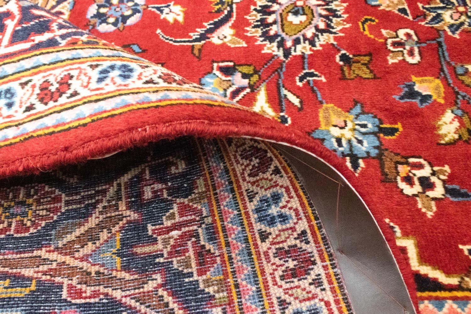 Perserteppich - Keshan 340 x 245 cm - rot