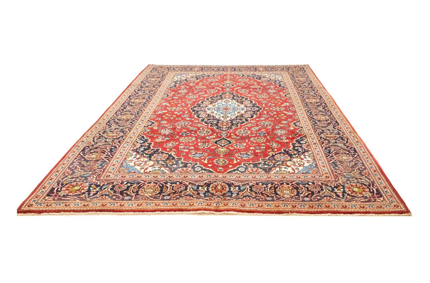 Perserteppich - Keshan 340 x 245 cm - rot