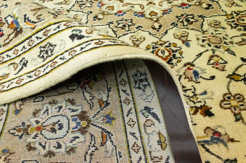 Perserteppich - Keshan 305 x 195 cm - beige