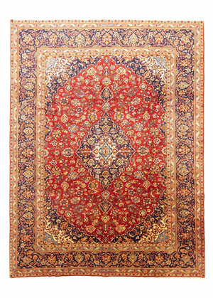 Perserteppich - Keshan 402 x 297 cm - rot