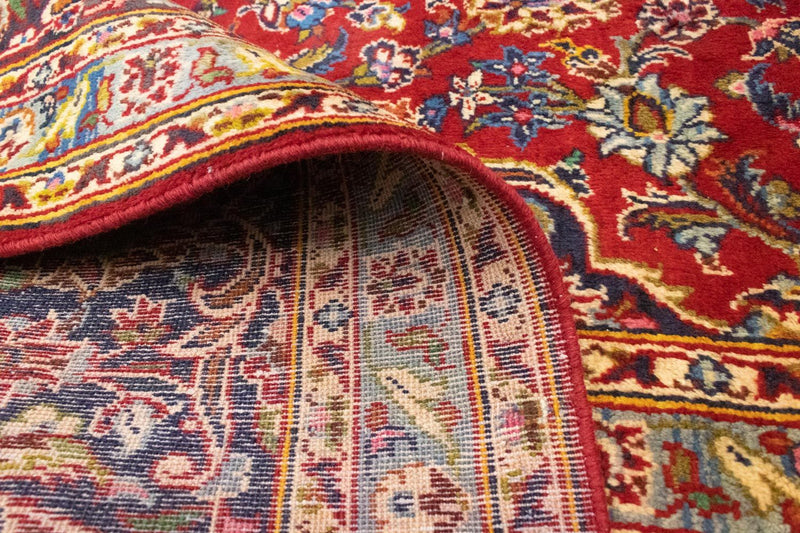 Perserteppich - Keshan 401 x 294 cm - rot