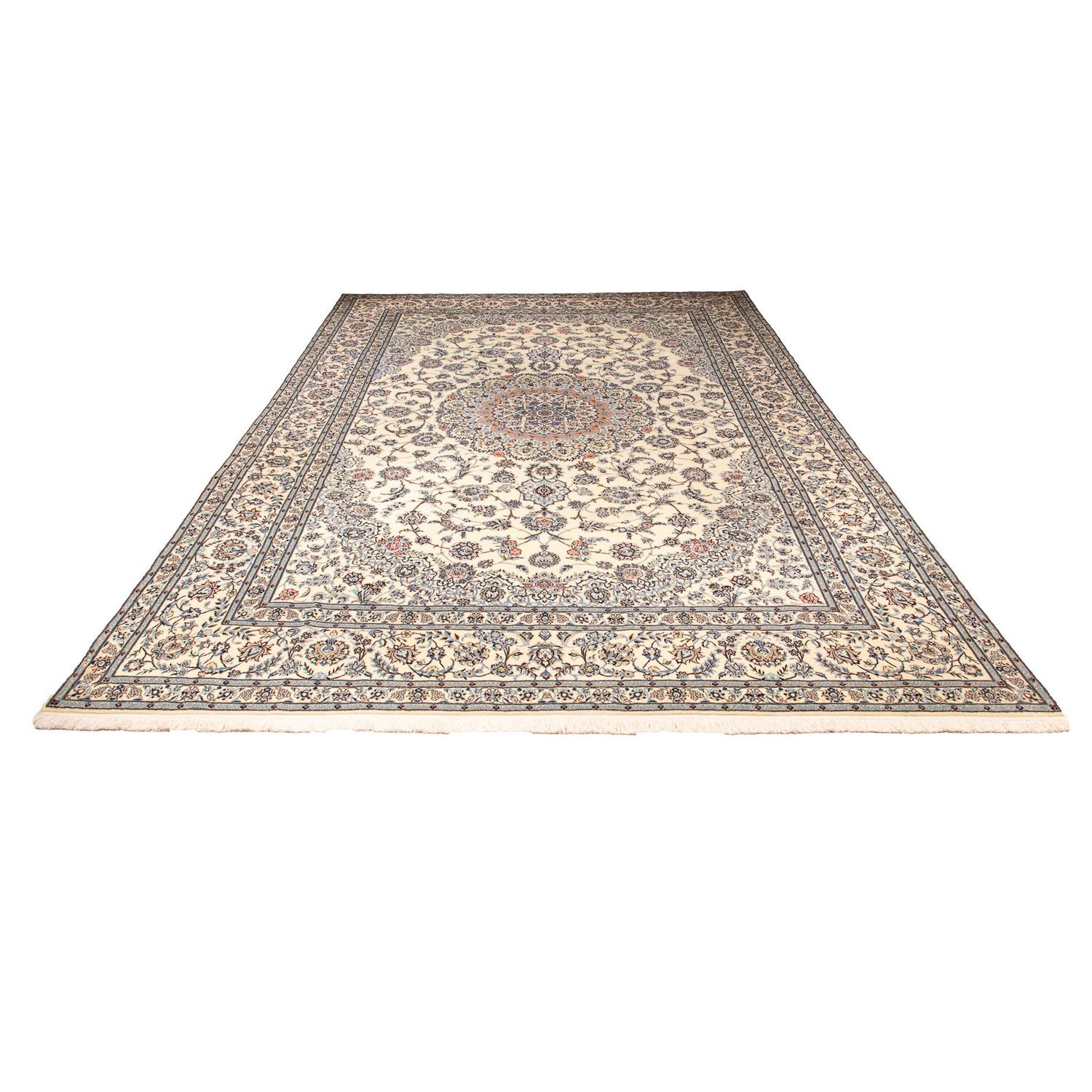 Perserteppich - Nain - Premium 398 x 257 cm Teppich Wohnzimmer