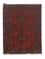 Afghan Teppich - Kunduz 125 x 78 cm - rot