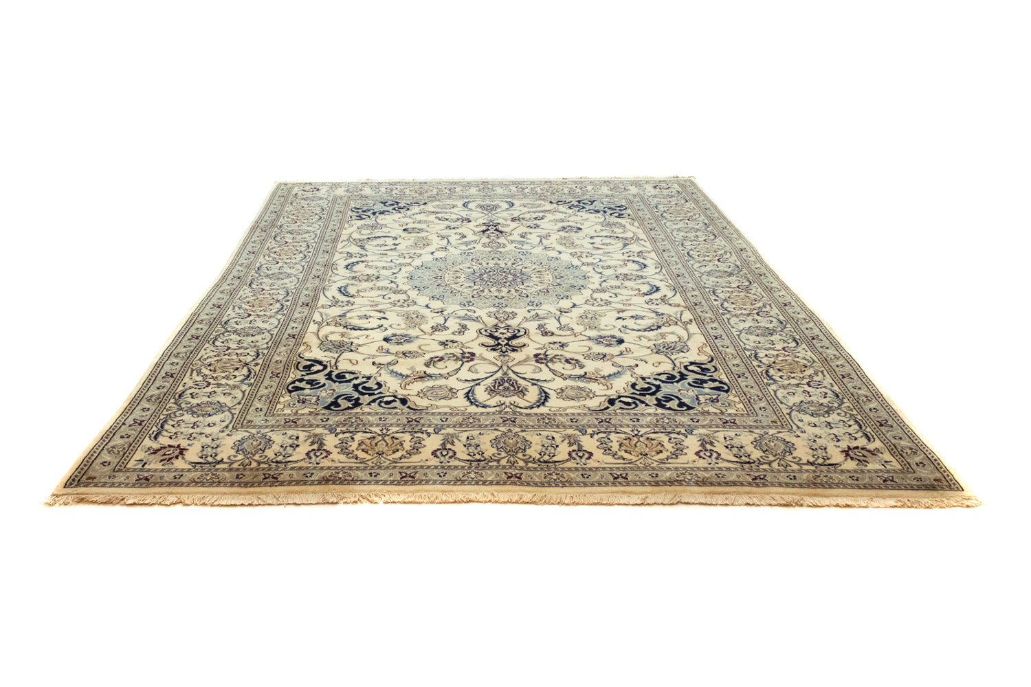 Perserteppich - Nain 339 x 239 cm - naturweiß