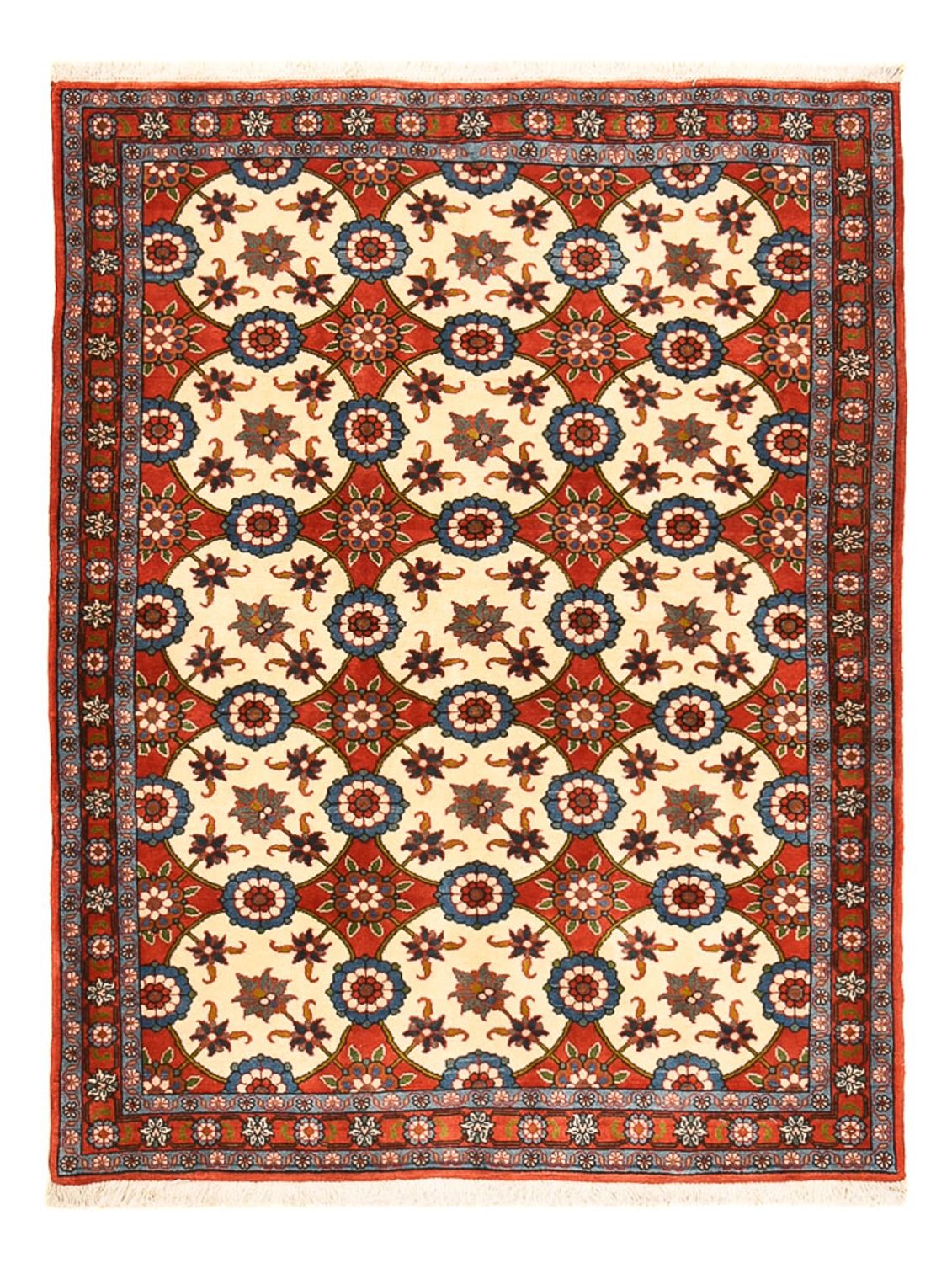 Perserteppich - Nomadic - 148 x 103 cm - mehrfarbig