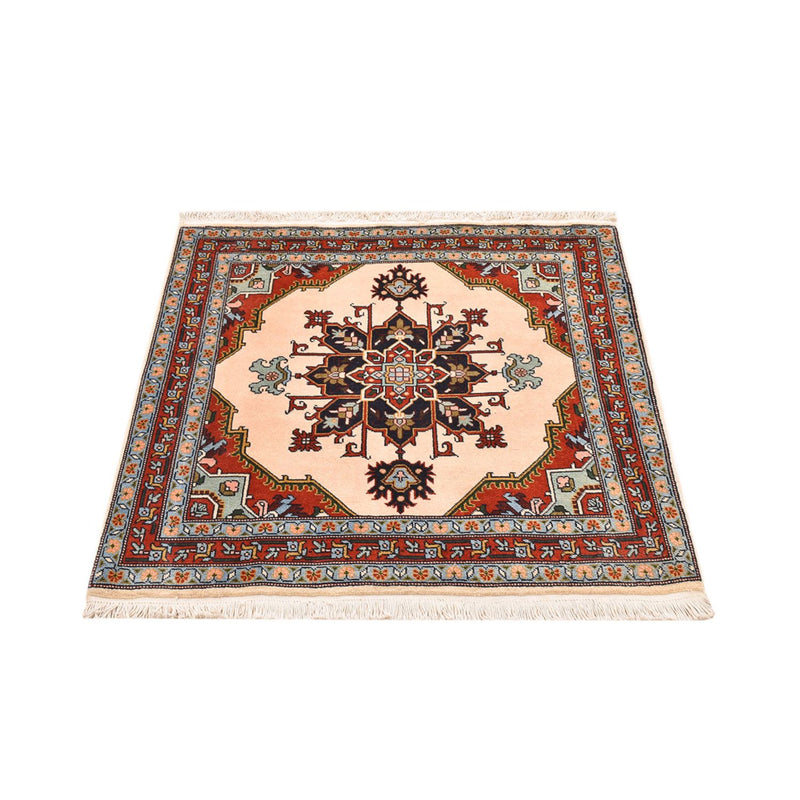 Perserteppich - Nomadic quadratisch  - 105 x 100 cm - creme