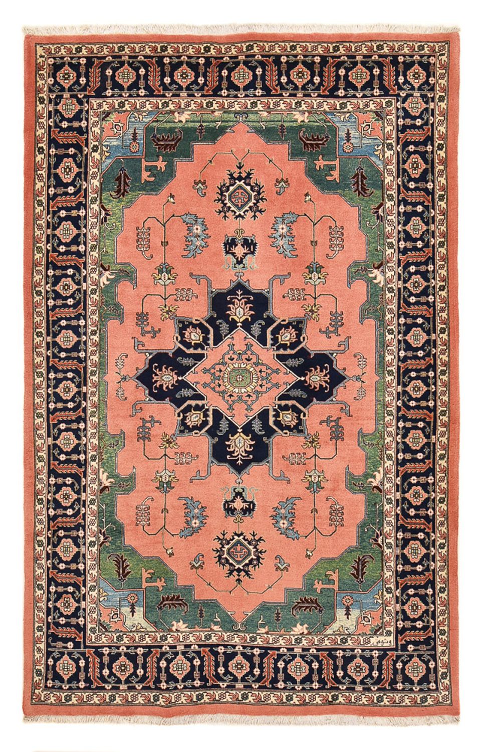 Perserteppich - Nomadic - 307 x 202 cm - hellrot