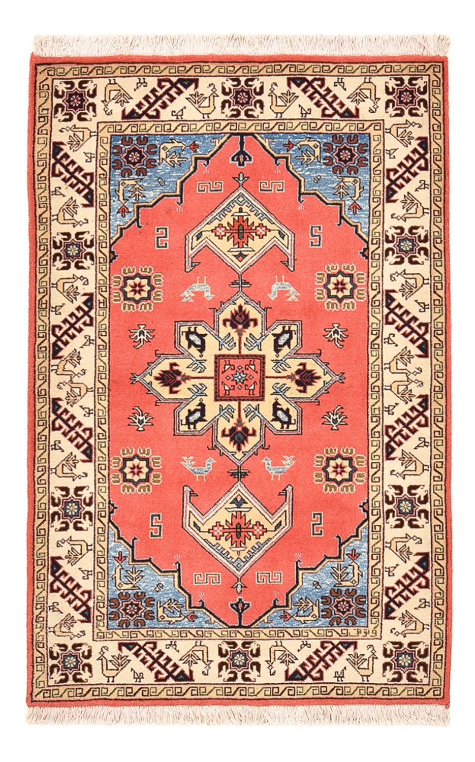 Perserteppich - Nomadic - 162 x 100 cm - rot