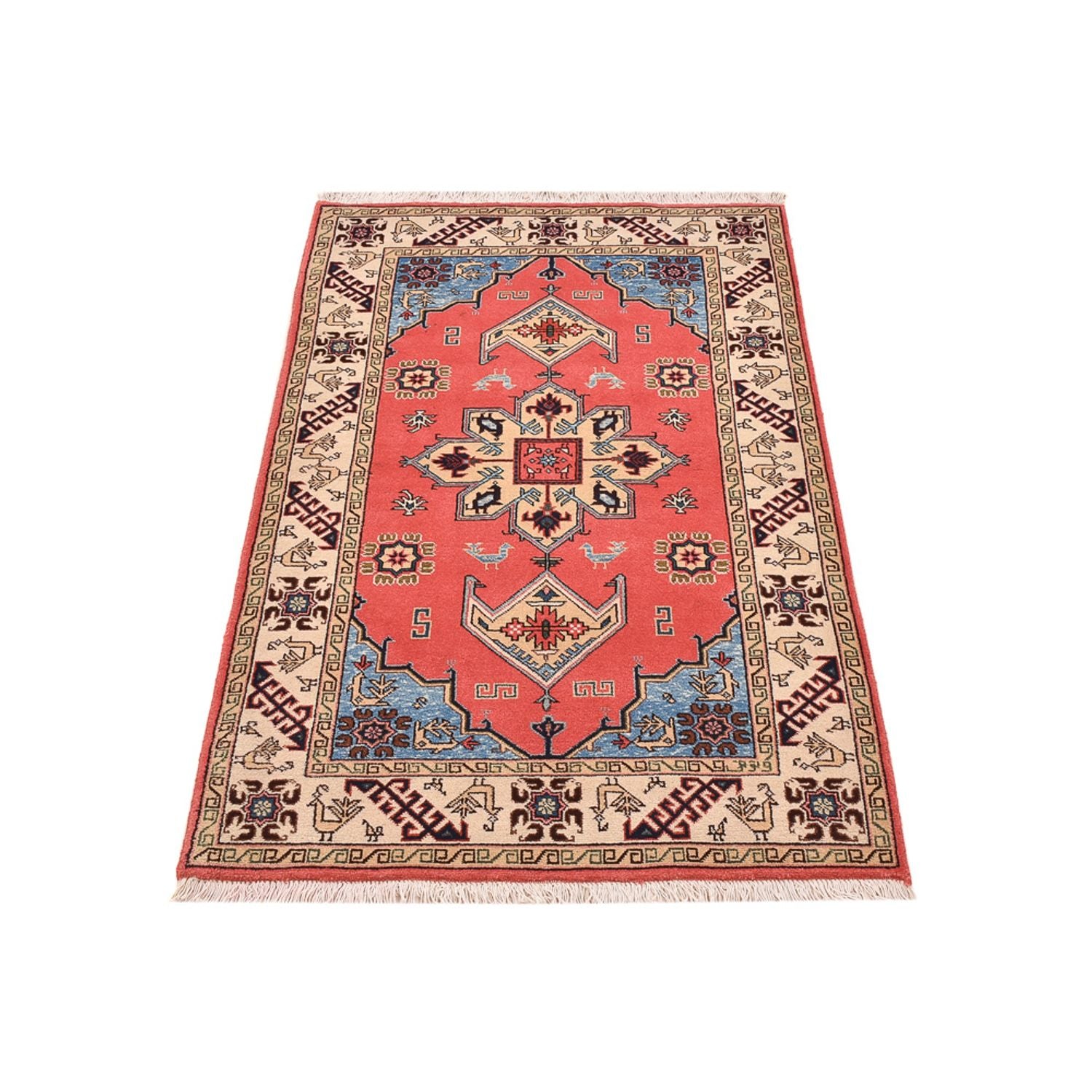 Perserteppich - Nomadic - 162 x 100 cm - rot