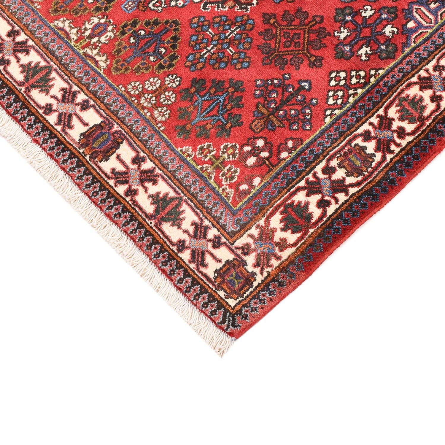 Perserteppich - Nomadic - 158 x 110 cm - rot
