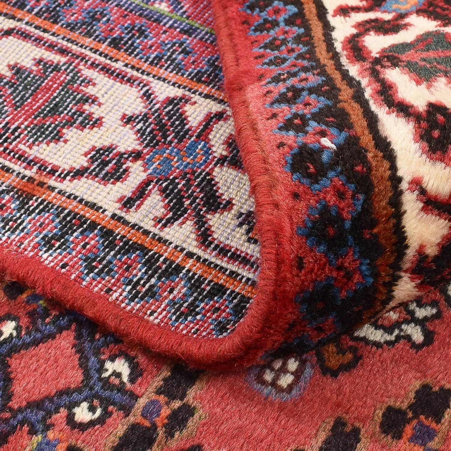 Perserteppich - Nomadic - 158 x 110 cm - rot