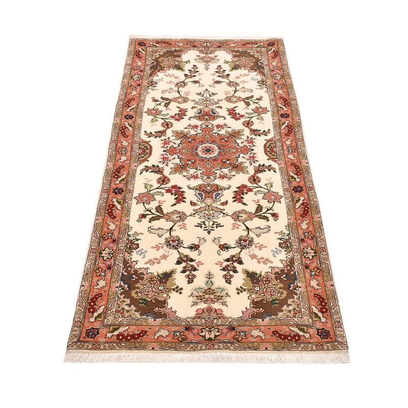 Läufer Perser - Täbriz - Royal - 205 x 82 cm - mehrfarbig