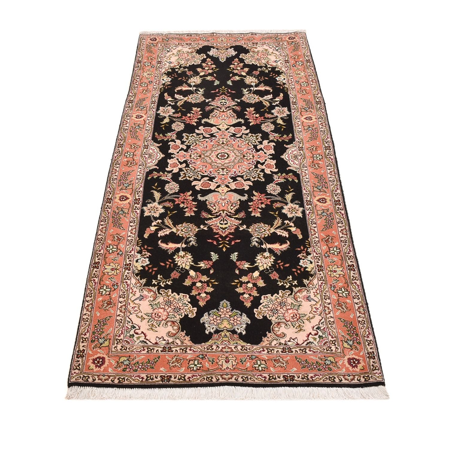 Läufer Perser - Täbriz - Royal - 210 x 80 cm - mehrfarbig