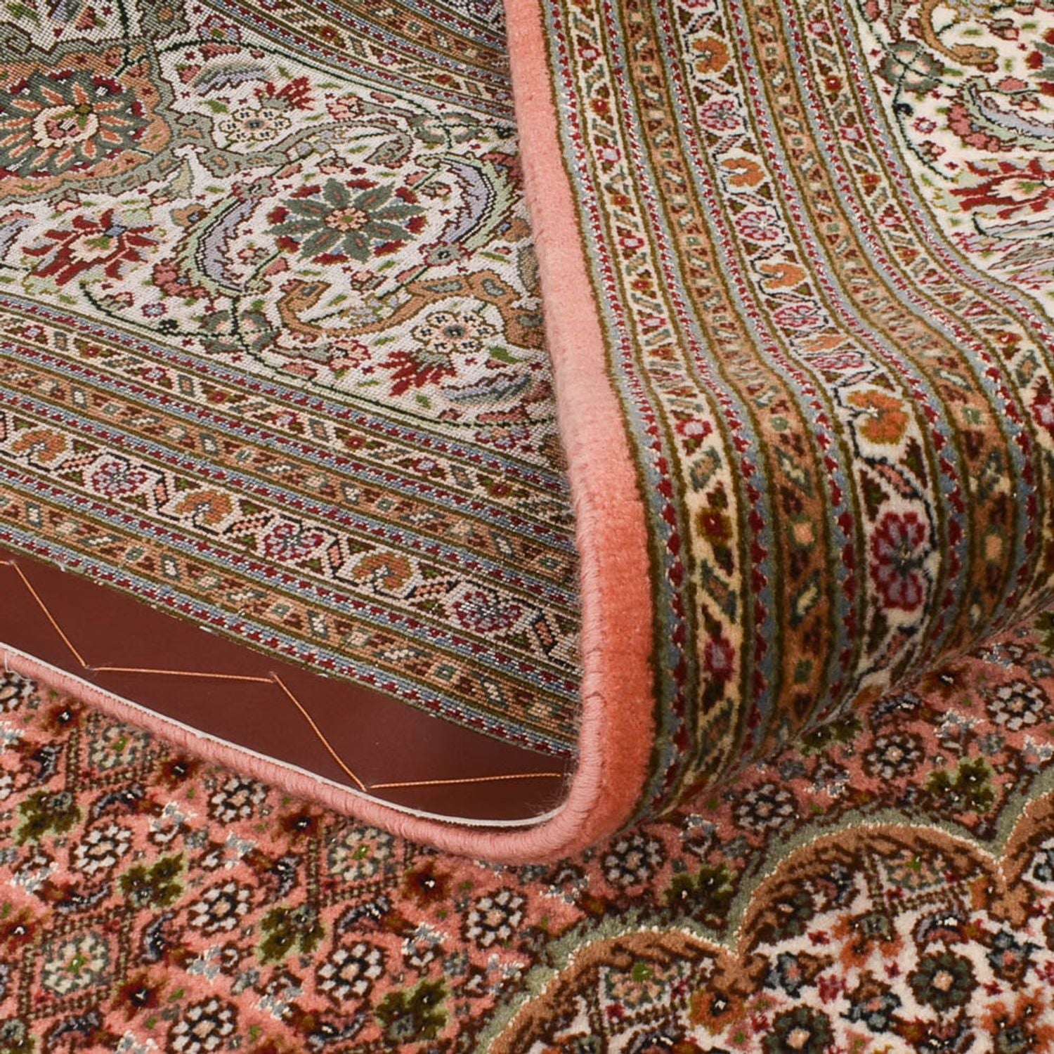 Perserteppich - Täbriz - Royal - 390 x 250 cm - hellrot