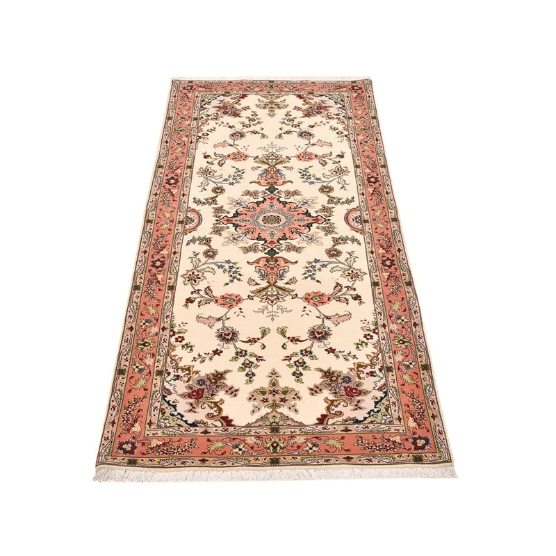 Läufer Perser - Täbriz - Royal - 203 x 81 cm - creme