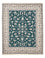 Perserteppich - Nain - Royal - 254 x 198 cm - dunkelgrün