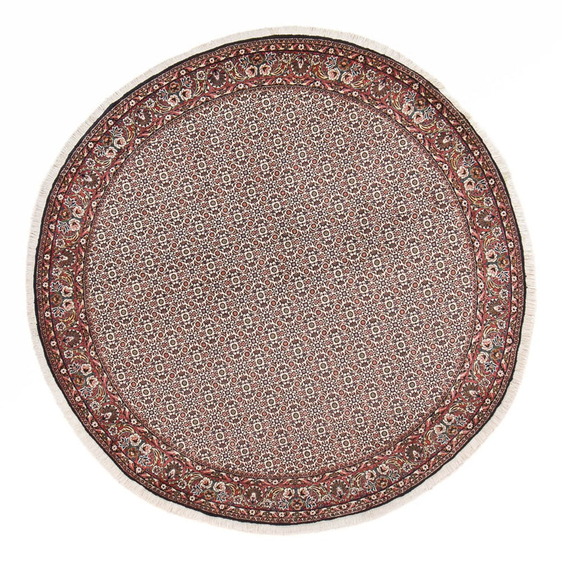 Perserteppich - Bidjar rund  - 250 x 250 cm - hellgrau