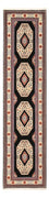 Läufer Perser - Täbriz - Premium - 305 x 75 cm - dunkelblau