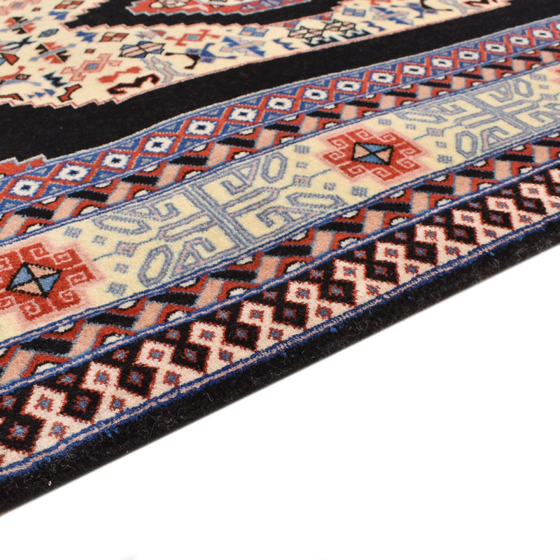 Läufer Perser - Täbriz - Premium - 305 x 75 cm - dunkelblau