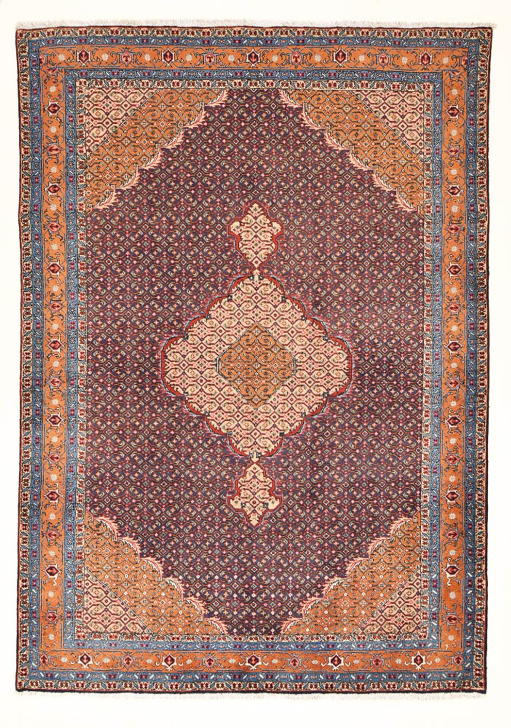 Perserteppich - Nomadic - 282 x 201 cm - rost
