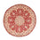 Perserteppich - Täbriz - Premium rund  - 200 x 200 cm - rot