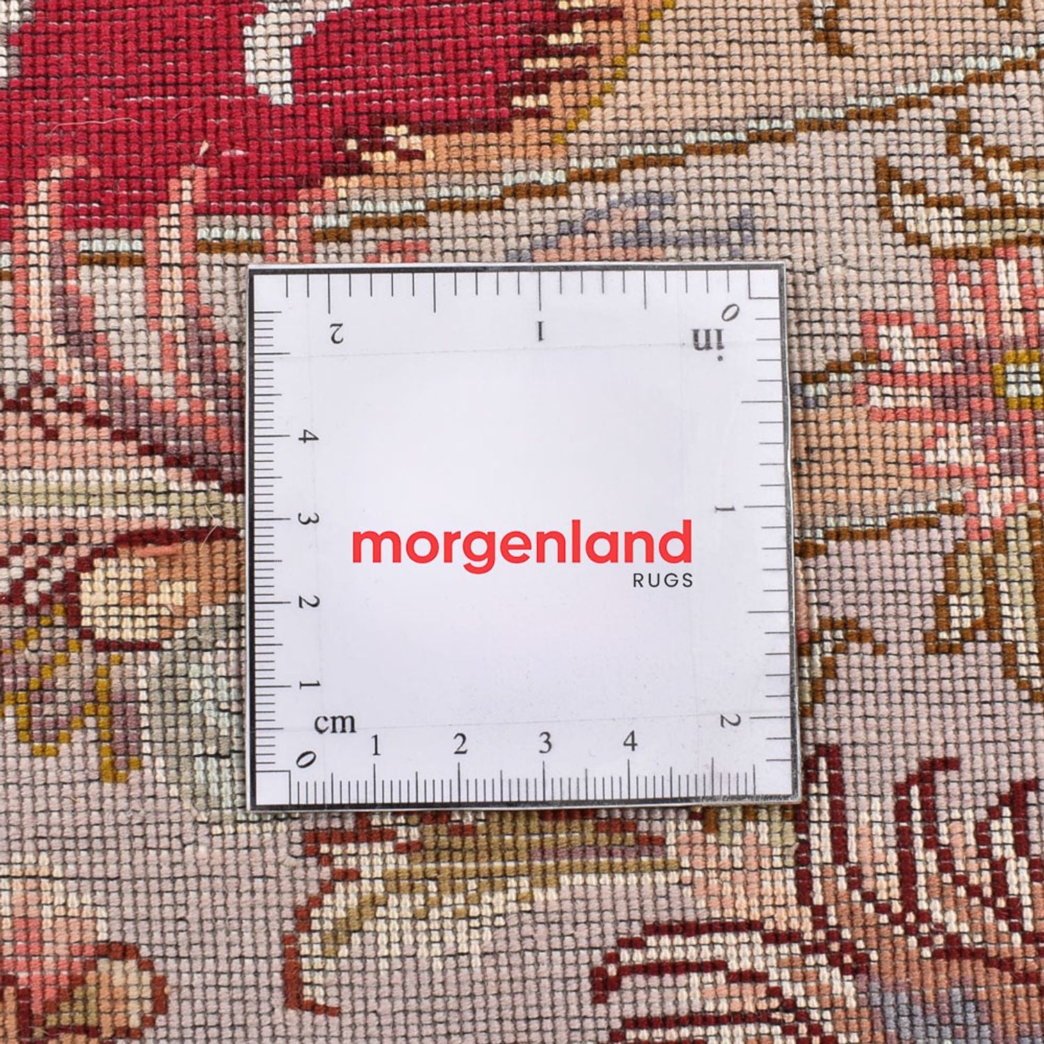 Perserteppich - Täbriz - Premium rund  - 200 x 200 cm - rot