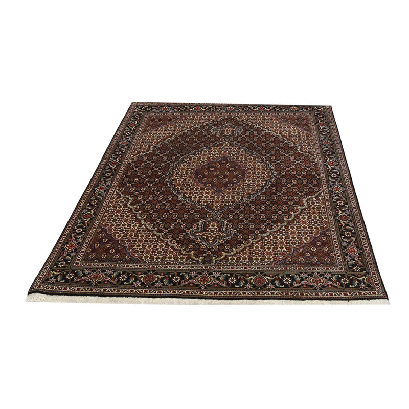 Perserteppich - Täbriz - Royal - 204 x 150 cm - dunkelbraun