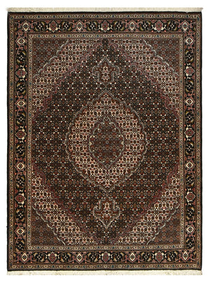 Perserteppich - Täbriz - Royal - 200 x 153 cm - dunkelbraun