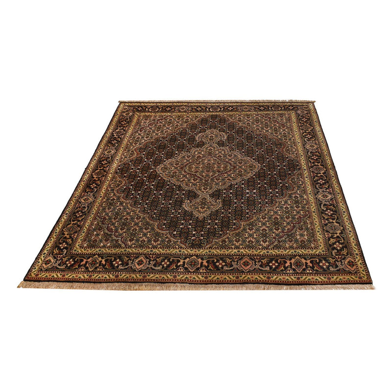 Perserteppich - Täbriz - Royal - 203 x 148 cm - dunkelbraun
