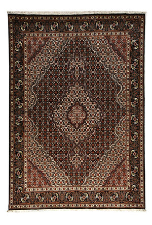 Perserteppich - Täbriz - Royal - 200 x 152 cm - dunkelbraun