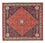 Perserteppich - Nomadic quadratisch  - 208 x 199 cm - rot