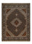 Perserteppich - Täbriz - Royal - 198 x 148 cm - dunkelbraun