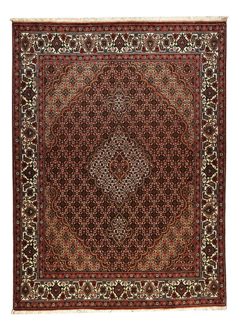 Perserteppich - Täbriz - Royal - 200 x 147 cm - dunkelrot
