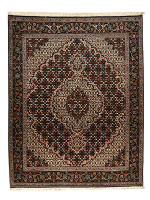Perserteppich - Täbriz - Royal - 200 x 151 cm - dunkelbraun