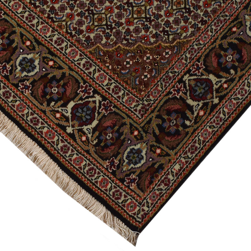Perserteppich - Täbriz - Royal - 195 x 150 cm - dunkelbraun