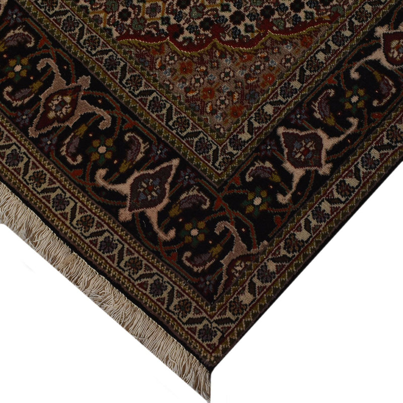 Perserteppich - Täbriz - Royal - 210 x 154 cm - dunkelbraun