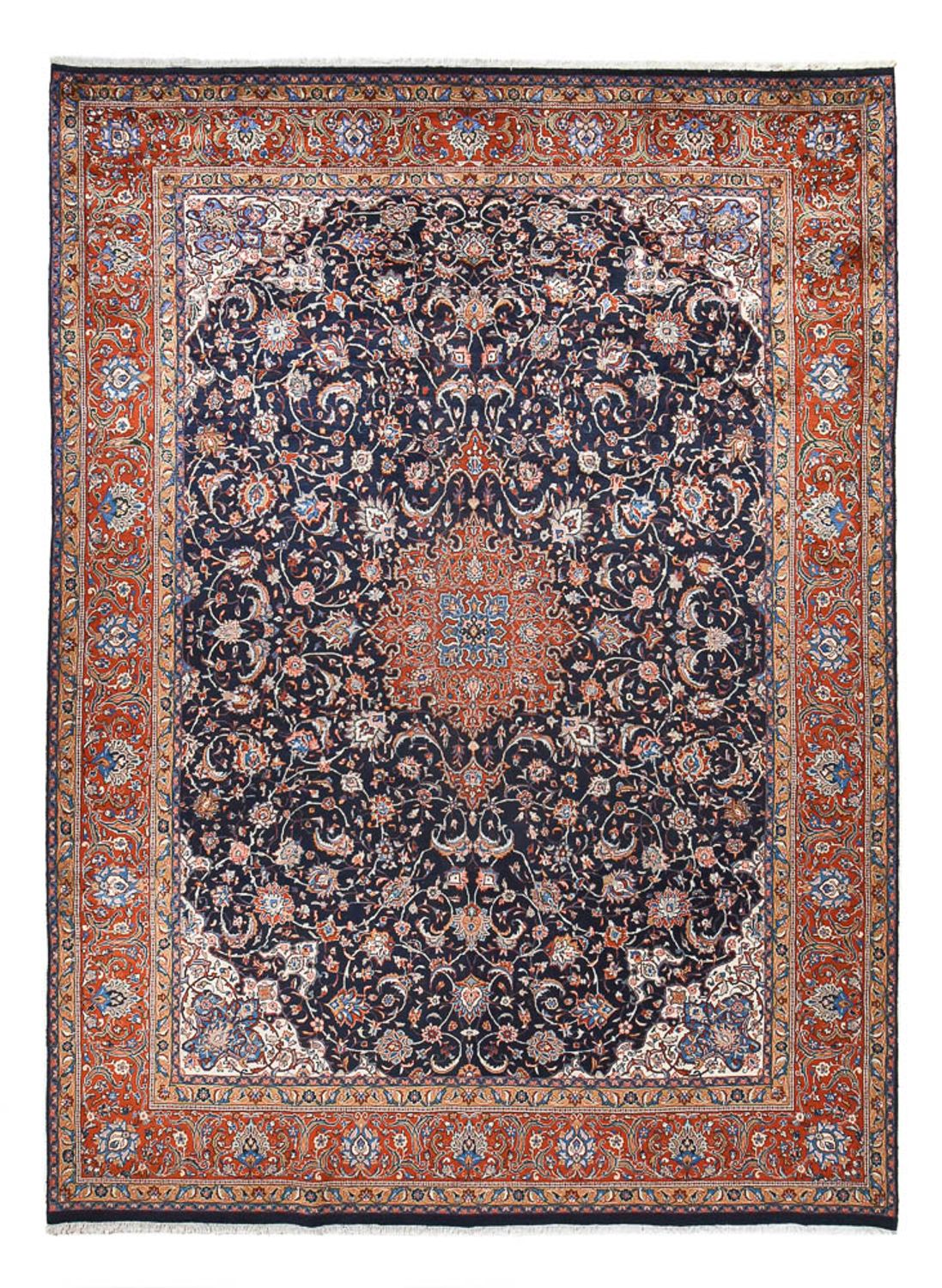 Perserteppich - Classic - Royal - 402 x 294 cm - dunkelblau