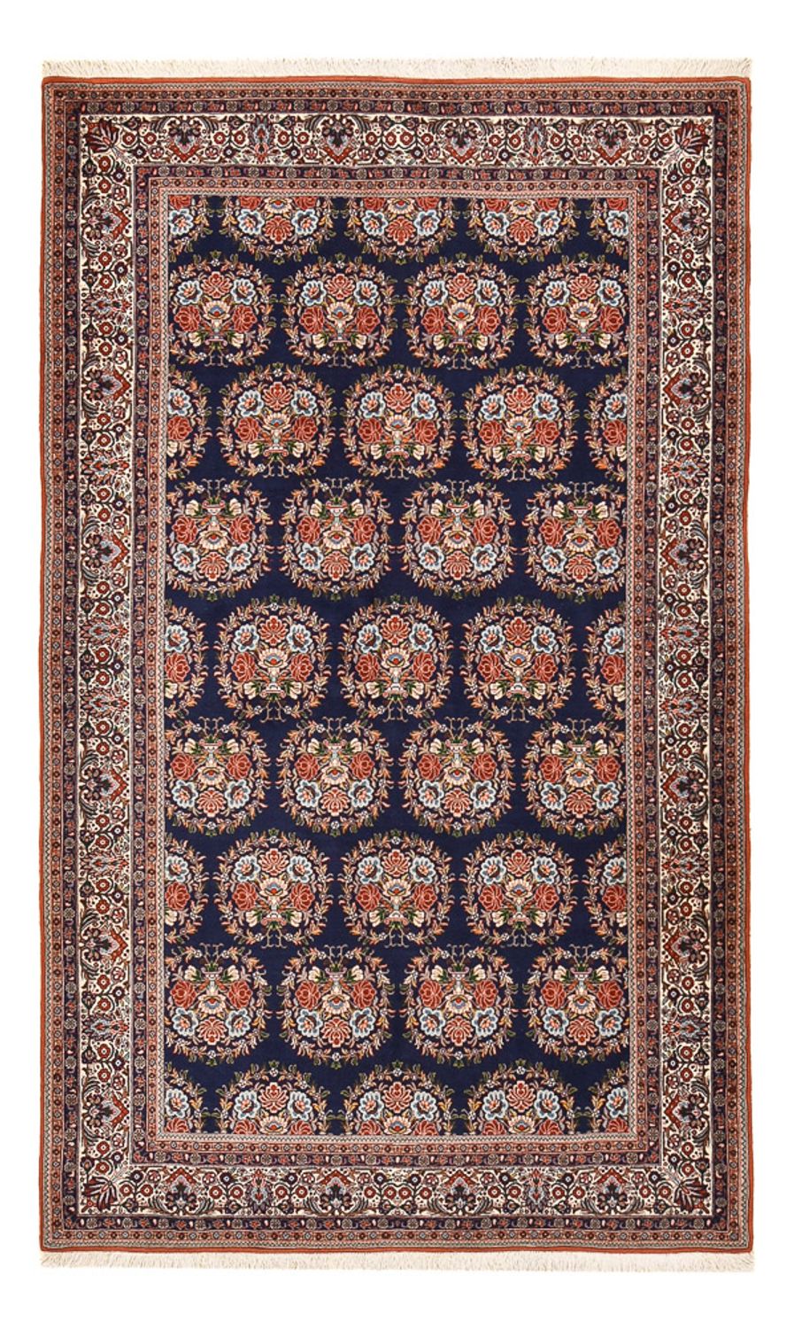 Perserteppich - Bidjar - 251 x 152 cm - dunkelblau