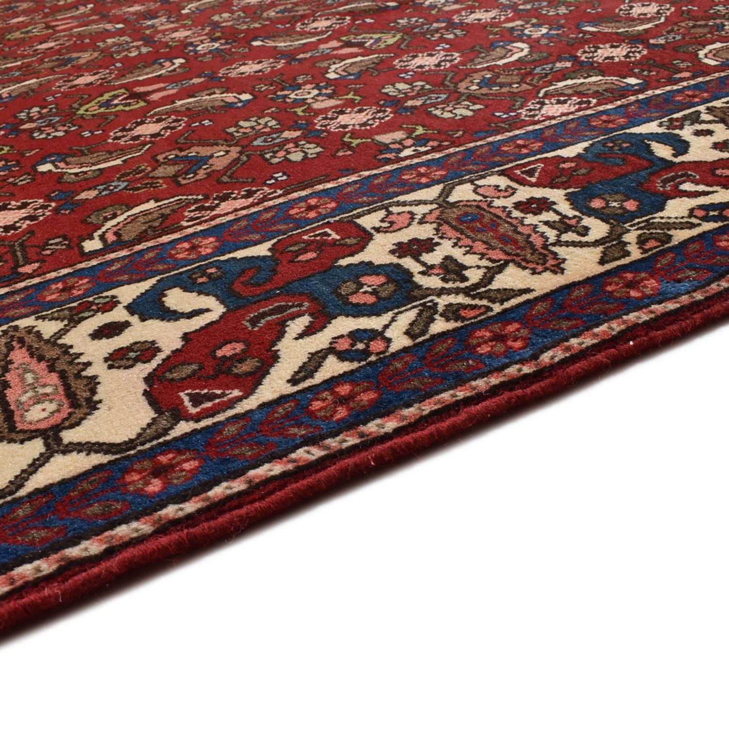 Perserteppich - Bidjar - 316 x 204 cm - dunkelrot