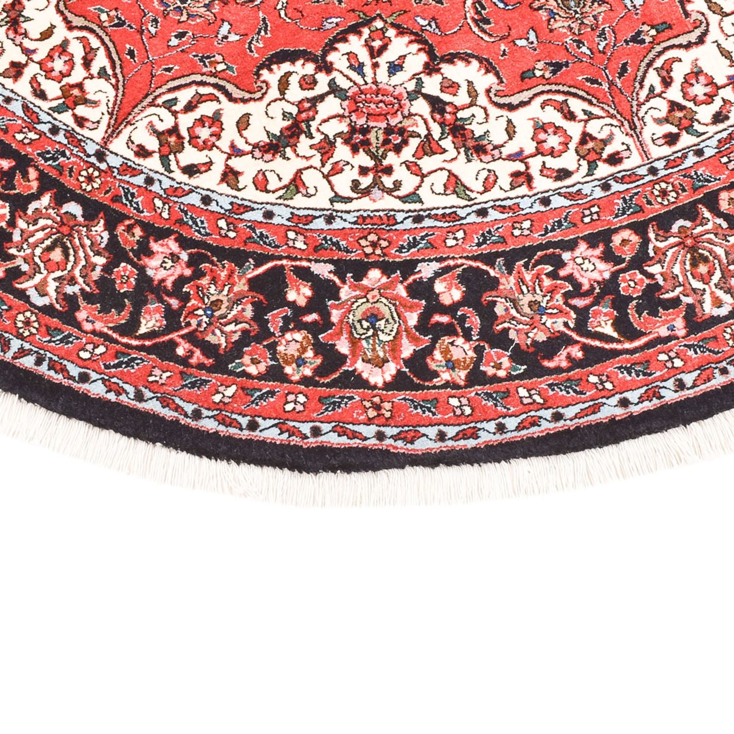 Perserteppich - Bidjar rund  - 150 x 150 cm - rot