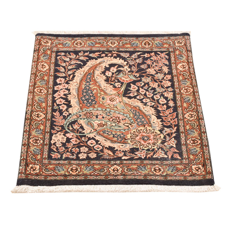 Perserteppich - Ghom - 77 x 60 cm - mehrfarbig
