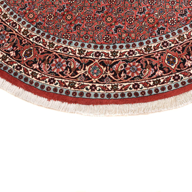 Perserteppich - Bidjar rund  - 150 x 150 cm - dunkelrot