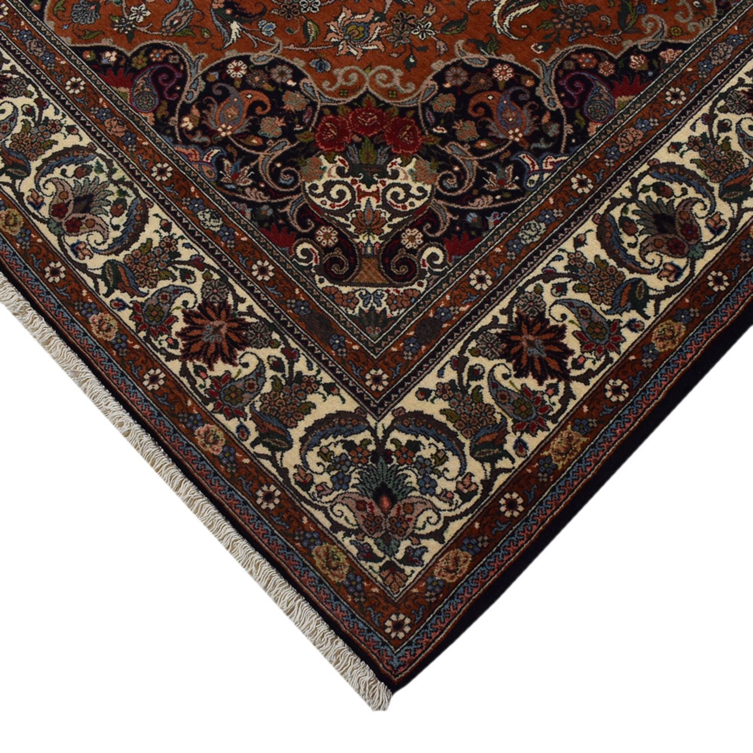 Perserteppich - Nomadic - 303 x 206 cm - dunkelrot