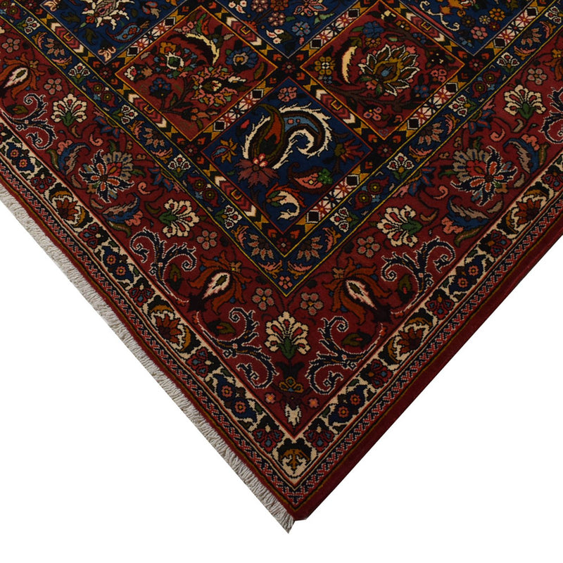 Perserteppich - Nomadic - 313 x 201 cm - dunkelrot